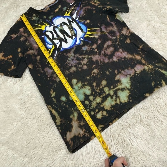 Nike Custom Bleach Dye Tie Dye Mens XL short sleeve shirt Adult - Picture 2 of 7